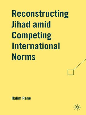cover image of Reconstructing Jihad amid Competing International Norms